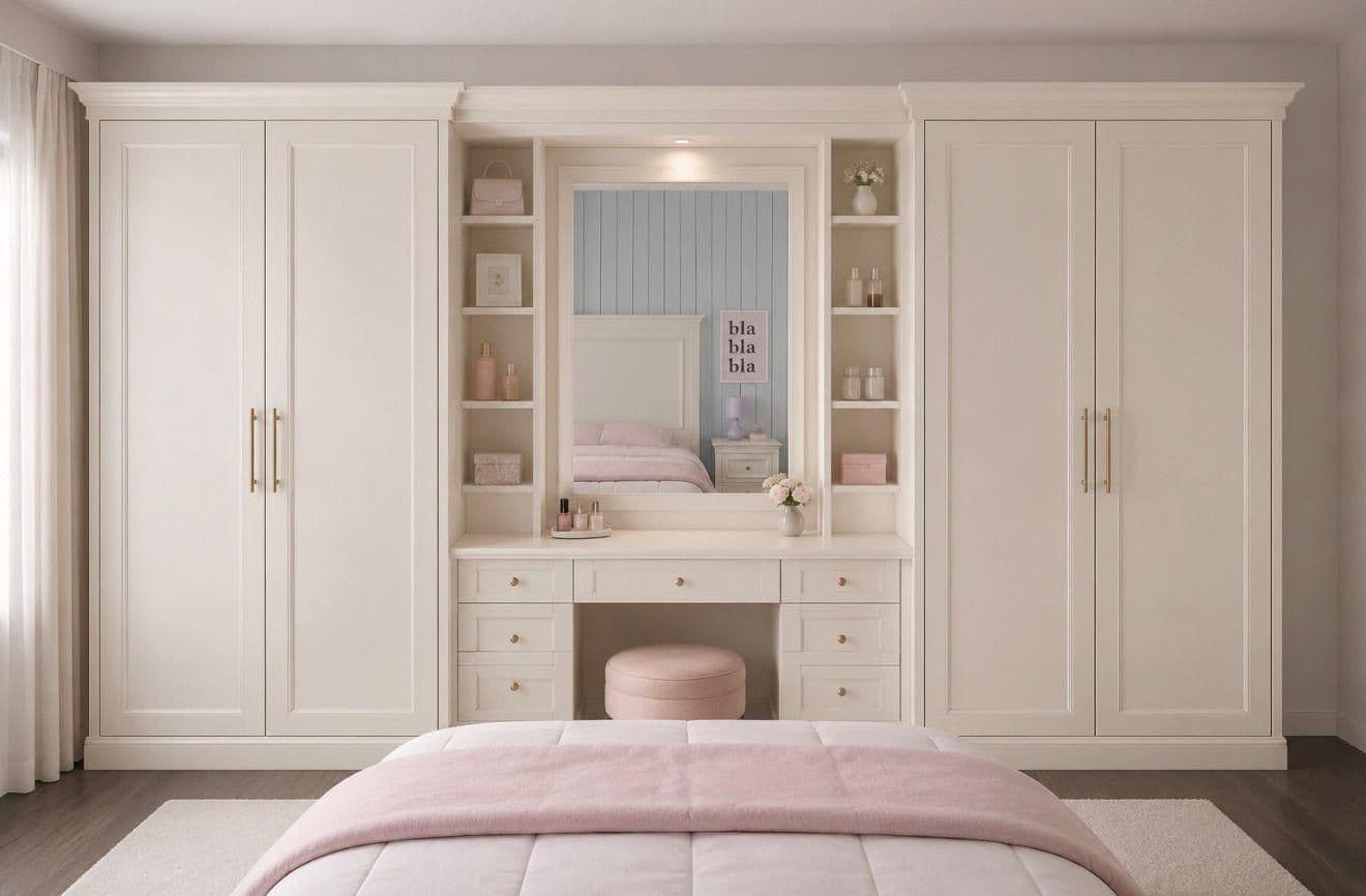 Renovated apartment bedroom
